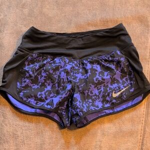 Nike Dri-Fit Shorts (Purple & Black)